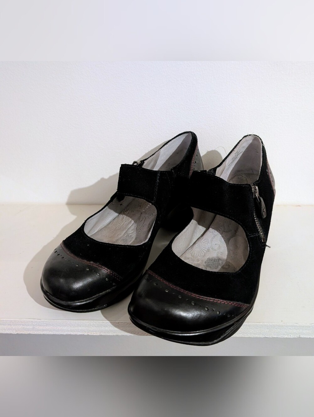 Jambu Mary Jane Heeled Clogs